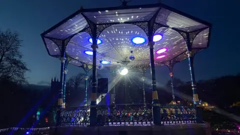 BBC Luminated bandstand