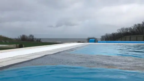 R Kemp The outdoor pools enjoy sea views