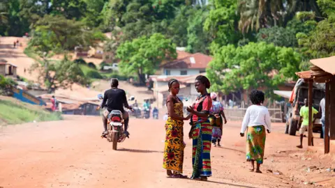 Getty Images Liberia street