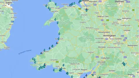 Surfers Against Sewage Surfers Against Sewage map showing recent pollutions incidents