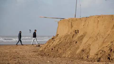 BBC Perranporth beach