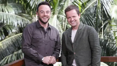 Nigel Wright/ITV Ant (left) and Dec