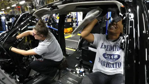 Getty Images Ford workers