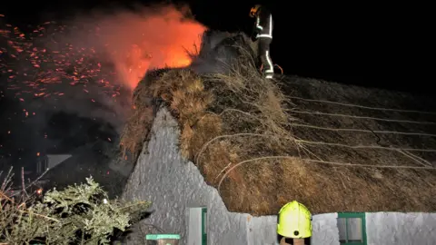 Bill Meadows Cottage fire