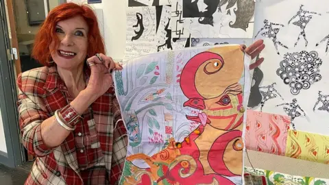 University of Wolverhampton Janet MacDougall with her design