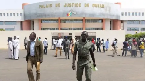 Getty Images Le Palais de justice de Dakar