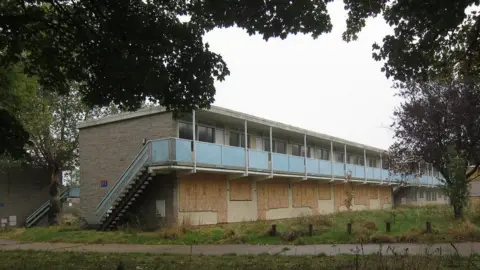Geograph/Hugh Venables Derelict Pontins site