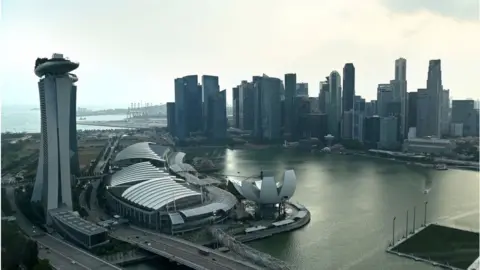 Getty Images Singapore's skyline