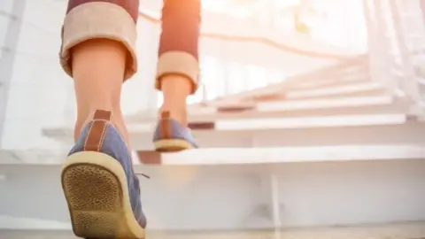 Getty Images A generic picture of someone walking