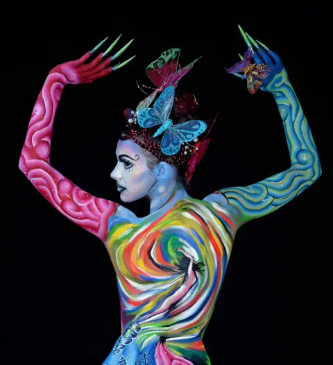 World Bodypainting Festival: Models transformed into amazing artworks