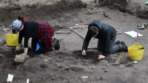 University of Aberdeen Burghead dig