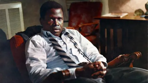 Ronald Grant Sidney Poitier in In The Heat of the Night