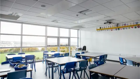 Getty Images Empty classroom