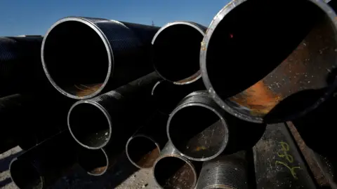 Getty Images steel pipe