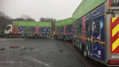 PEMBROKESHIRE COUNCIL Recycling lorries