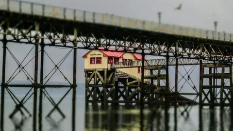 Ashley Williams Old Mumbles lifeboat station