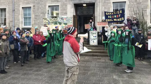 BBC Protest