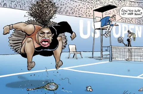 Mark Knight/AFP The cartoon which angered many as being racist