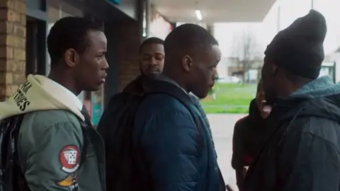 BBC Films, Paramount Pictures A screengrab of the film