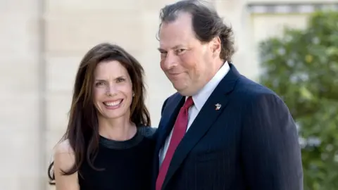 Getty Images Marc and Lynne Benioff