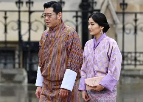 Getty Images King Jigme Khesar Namgyel Wangchuck and Queen Jetsun Pema of Bhutan