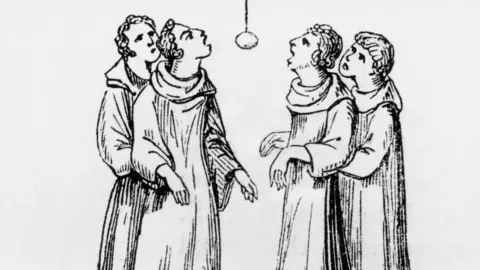 Hulton Archive/Getty Apple bobbing in the 1500s