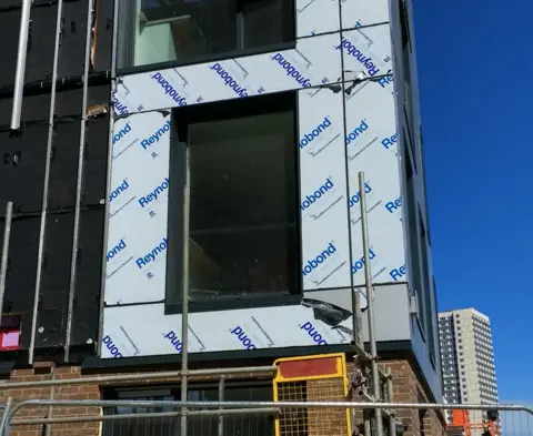 BBC Student accommodation under construction