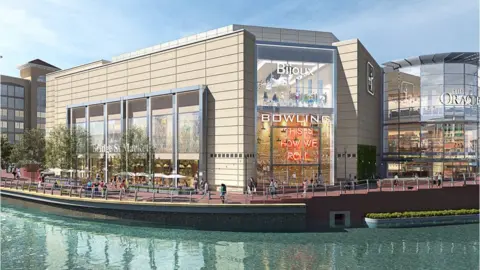 The Oracle Shopping Centre Ltd Visualisation