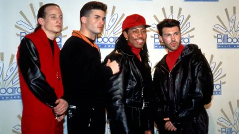 Getty Images The original line-up of Color Me Badd
