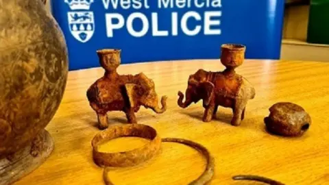 West Mercia Police Some of the recovered items