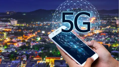 Getty Images 5G and smartphone graphic