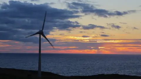Getty Images Wind turbine