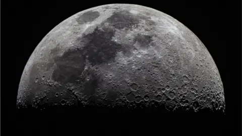 Getty Images The moon