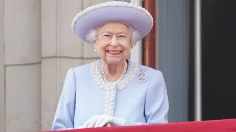 PA Media The Queen on the balcony of Buckingham Palace on 2 June