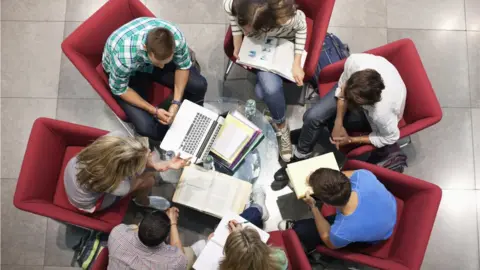 Getty Images University students