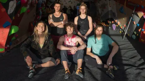 Robin Noak Staff at The Wall climbing centre in Cumbria