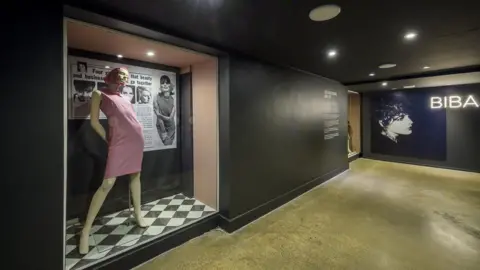 Fashion and Textile Museum Pink gingham dress