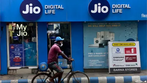 Getty Images Jio shop