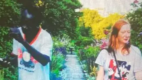 Handout Adam Ali Ibrahim with partner Marie Radford