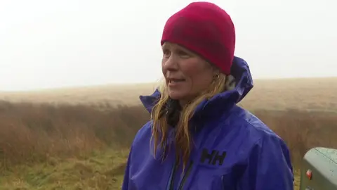 Karla McKechnie, livestock protection officer for Dartmoor