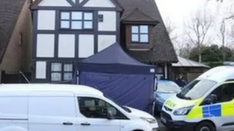 EDDIE MITCHELL Rotherfield crime scene