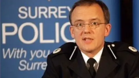 Press Association Sir Mark Rowley at Surrey Police