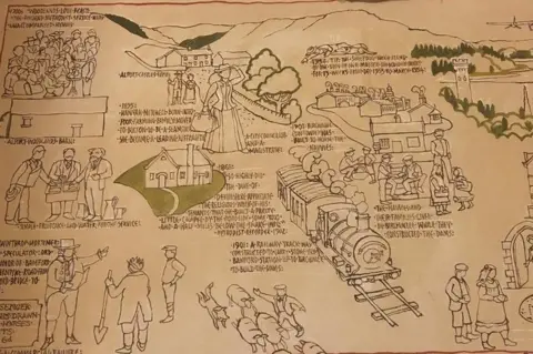 Sue Prince One of the panels highlighting the community