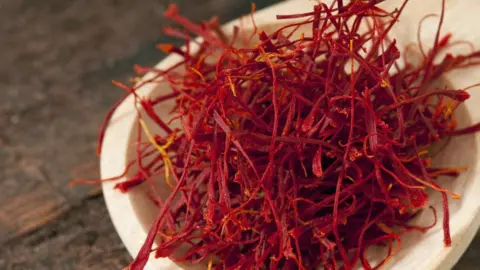 Getty Images Saffron in a bowl