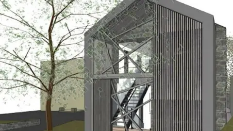 Studio West Architects Ltd Architect's impression of the Gardeners' House project