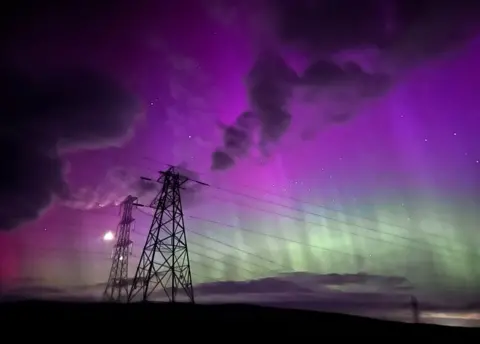 Laura Scott Northern Lights in Shap