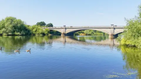 Getty Images The river trent