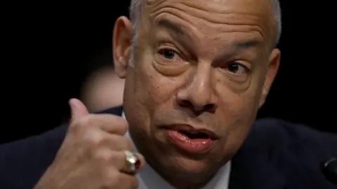 Getty Images Former homeland security secretary Jeh Johnson