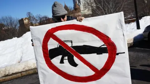 Getty Images Gun control protest