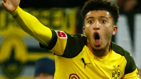 Borussia Dortmund winger Jadon Sancho